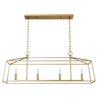Fair Oaks Four Light Chandelier in Luxe Gold (47|13100)