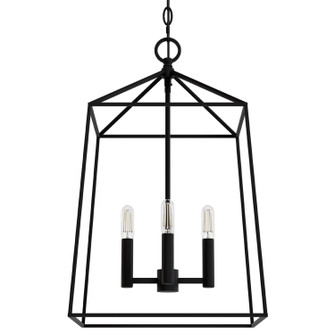 Fair Oaks Four Light Pendant in Matte Black (47|13095)