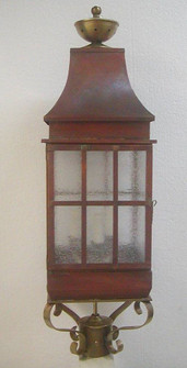 Covington Three Light Post Mount in Antique Copper (265|56823ACS)