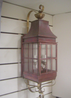 Covington Three Light Wall Bracket in Antique Copper (265|56822ACS)