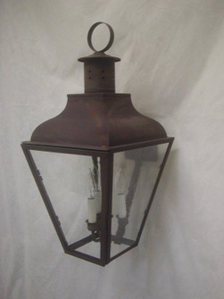Jericho Three Light Wall Mount in Dark Copper (265|45321DCSS)