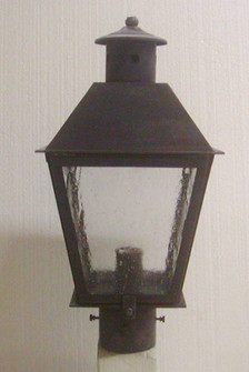 Krenshaw One Light Post Mount in Dark Copper (265|45123DCS)