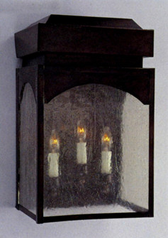Cimarron Three Light Wall Mount in Dark Brass (265|38131DBS)
