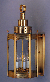 Ballentine Four Light Wall Mount in Antique Brass (265|37321ABSS)