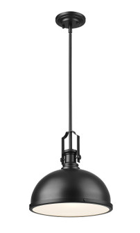 Melange One Light Pendant in Matte Black (224|725P12MB)