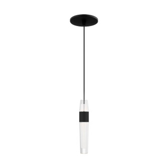 Lassell LED Pendant in Nightshade Black (182|SLPD39727B)