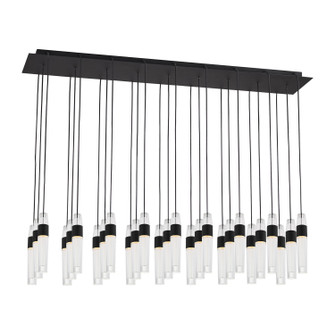 Lassell LED Chandelier in Nightshade Black (182|SLCH40327B277)