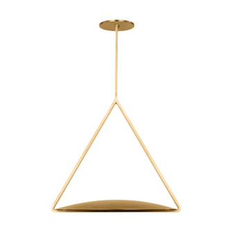 Cymbal LED Pendant in Natural Brass (182|PBPD35027NBNB)
