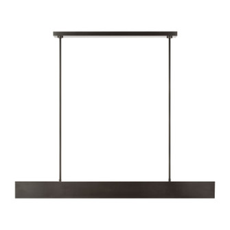 Pench LED Linear Chandelier in Dark Bronze (182|KWLS34927BZ)