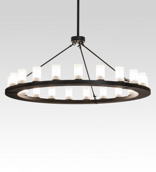 Loxley 21 Light Chandelier in Solar Black (57|269409)