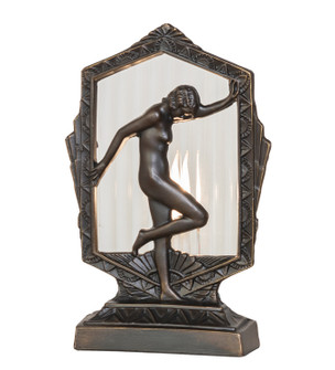 Posing Deco Lady One Light Accent Lamp in Antique Brass (57|268418)