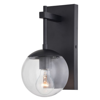 Keeler One Light Outdoor Wall Mount in Matte Black (63|T0714)