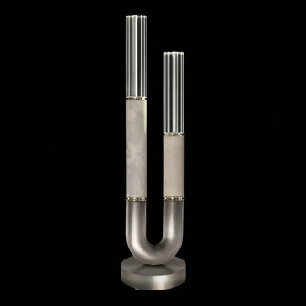 Antonia LED Table Lamp in Ombre Silver/Nickel/Smoke (48|923010722ST)