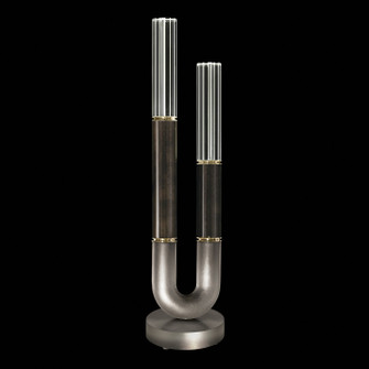 Antonia LED Table Lamp in Ombre Silver/Brass/Charcoal (48|923010711ST)