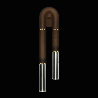 Antonia LED Wall Sconce in Bronze/Brass/No Parchment (48|922550210ST)