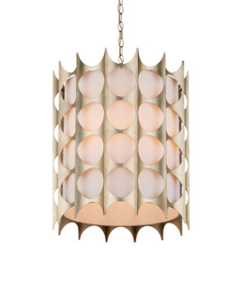 Bardi Four Light Pendant in Contemporary Silver Leaf (142|90001142)