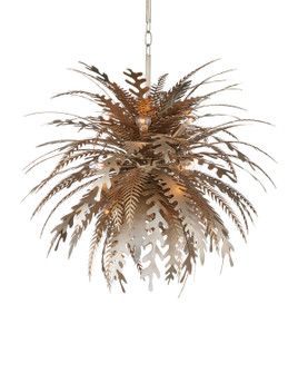 Abyssinia 12 Light Chandelier in Contemporary Silver Leaf/Dark Silver Leaf (142|90001138)