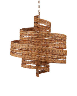 Saisei Five Light Chandelier in Natural/Khaki (142|90001132)