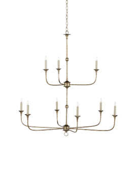 Nottaway Nine Light Chandelier in Pyrite Bronze (142|90001129)