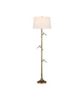 Piaf One Light Floor Lamp in Antique Brass (142|80000150)