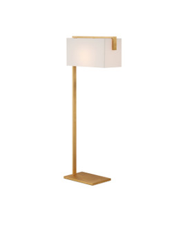 Gambit One Light Floor Lamp in Contemporary Gold Leaf (142|80000143)