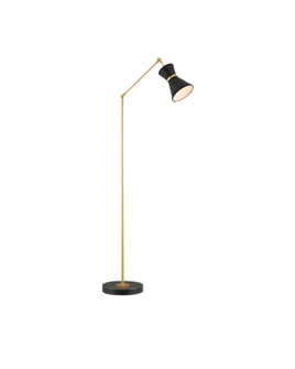 Avignon One Light Floor Lamp in Polished Brass/Oil Rubbed Bronze/Black (142|80000140)