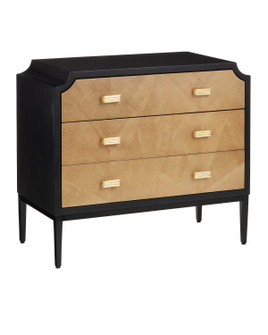 Kallista Chest in Taupe/Caviar Black/Polished Brass/Black (142|30000269)