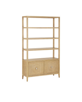 Santos Etagere in Sea Sand/Brushed Brass (142|30000266)