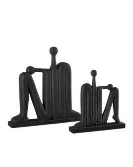 Figure Set of 2 in Black (142|12000758)