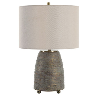Gorda One Light Table Lamp in Antiqued Brass (52|302521)