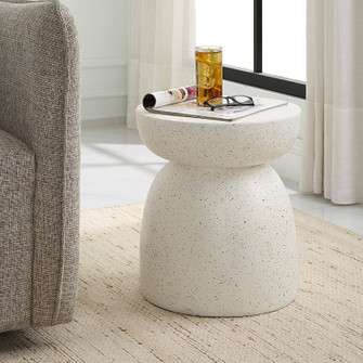 Inhale Accent Table in Matte White (52|22966)