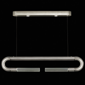 Antonia LED Linear Pendant in Silver Leaf/Nickel/No Parchment (48|924140420ST)