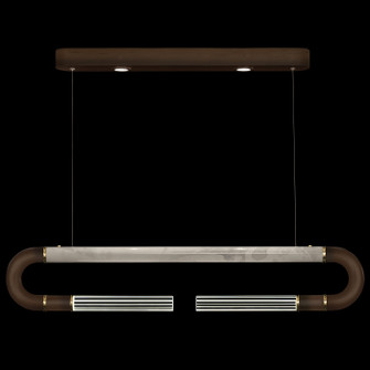 Antonia LED Linear Pendant in Bronze/Brass/Smoke (48|924140212ST)