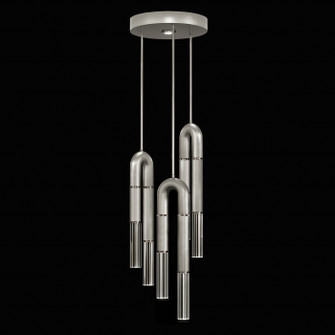 Antonia LED Pendant in Silver Leaf/Nickel/No Parchment (48|923840420ST)