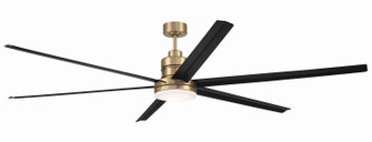 Mondo 80 80'' Ceiling Fan in Satin Brass (46|MND80SBFB6)