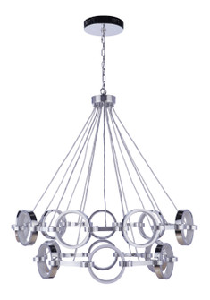 Context LED Chandelier in Chrome (46|59315CHLED)