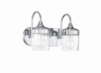 Wrenn Two Light Vanity in Chrome (46|58102CH)