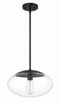 Gaze One Light Pendant in Flat Black (46|56894FB)