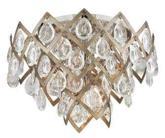 Tiara Three Light Semi Flush Mount in Vienna Bronze (68|21433SGLSS)