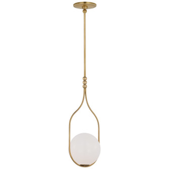Jodo LED Pendant in Hand-Rubbed Antique Brass (268|WS5020HABWG)