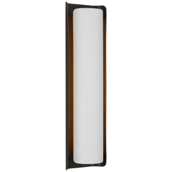 Penumbra LED Wall Sconce in Bronze and White (268|WS2076BZWHT)