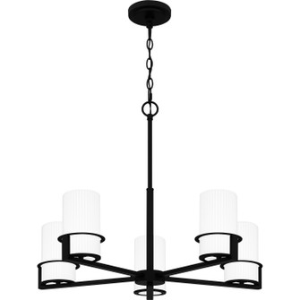 Seymour Five Light Chandelier in Matte Black (10|SEY5026MBK)