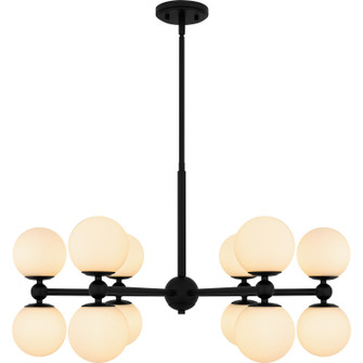 Elser 12 Light Chandelier in Matte Black (10|PCELS5031MBK)
