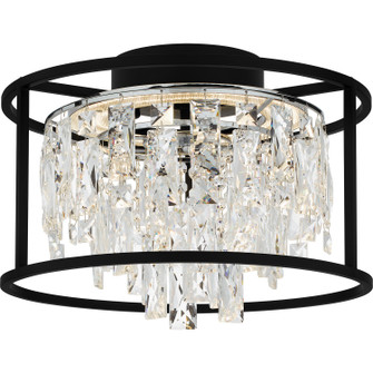 Brillance LED Flush Mount in Matte Black (10|PCBNC1615MBK)