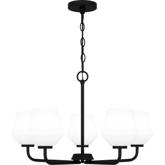 Nielson Five Light Chandelier in Matte Black (10|NIE5025MBK)