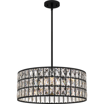 Gibson Four Light Pendant in Matte Black (10|GIB2820MBK)
