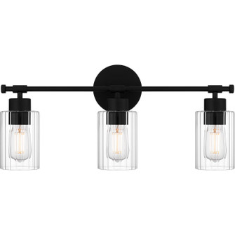 Caputo Three Light Bath in Matte Black (10|CAP8623MBK)