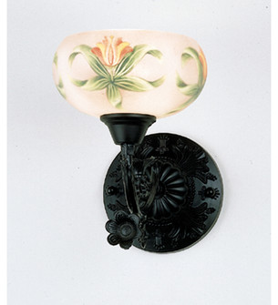 Reverse Painted One Light Wall Sconce in Antique,French Bronzed (57|27388)