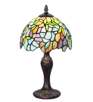 Tiffany Wisteria One Light Mini Lamp in Mahogany Bronze (57|270579)