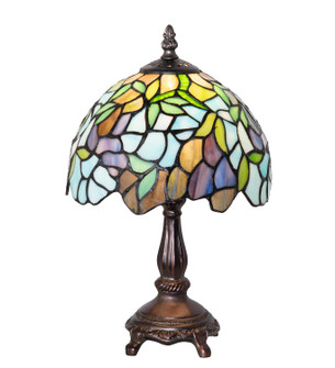 Tiffany Wisteria One Light Mini Lamp in Mahogany Bronze (57|270577)